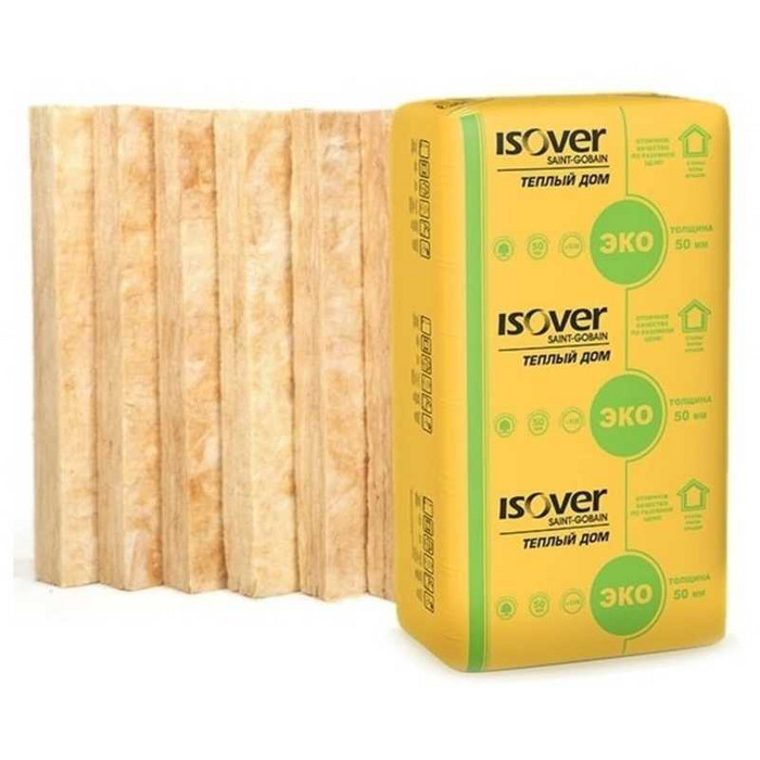 Утеплитель Isover Изовер Тёплый Дом Плита 50х610х1170 в Тосно
